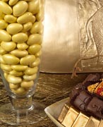 لوز مع شوكولا