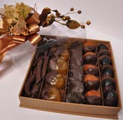 جوز مع قشر برتقال